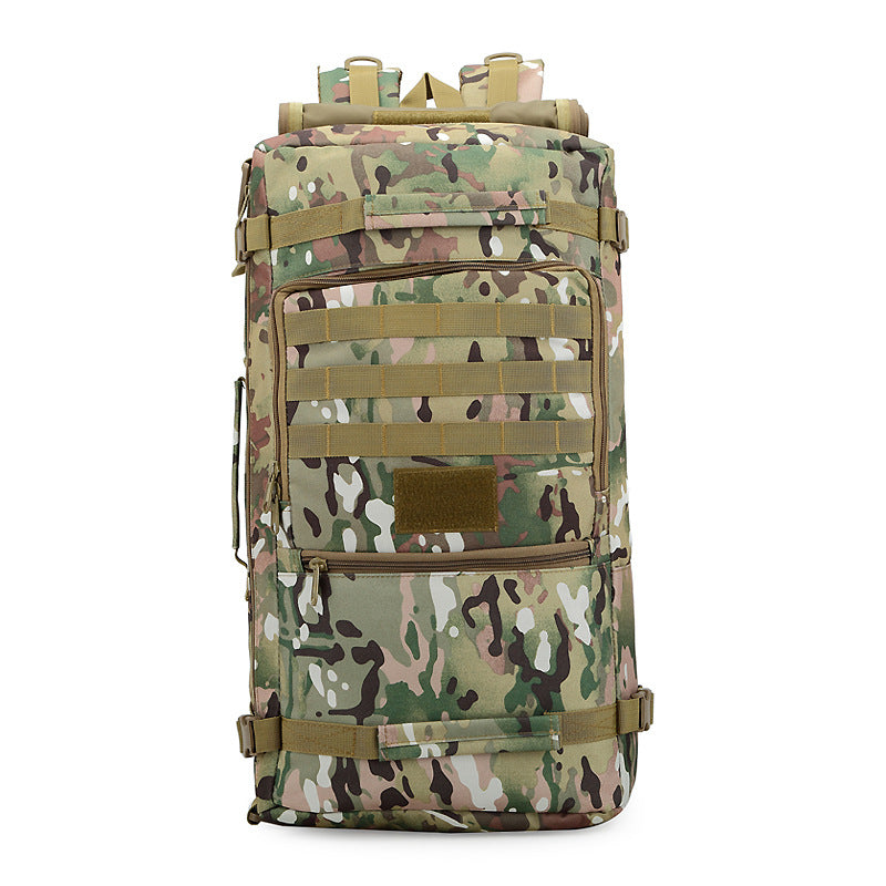 Tarnfarbener Outdoor-Rucksack (36-55L) – Bild 11 | LuxeStyle