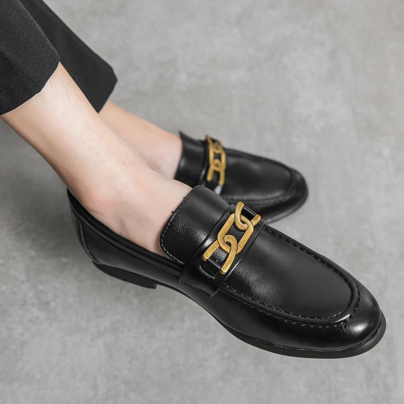Business-Freizeitschuhe aus Leder im Brit-Stil