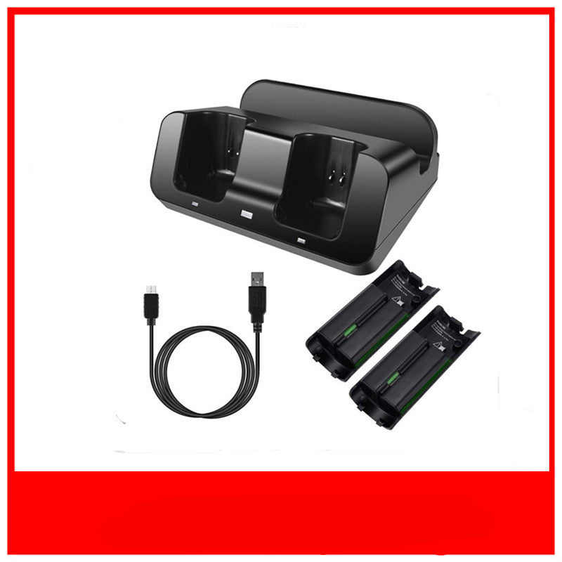 3-in-1 Blu-ray Ladestation für Wii U Controller