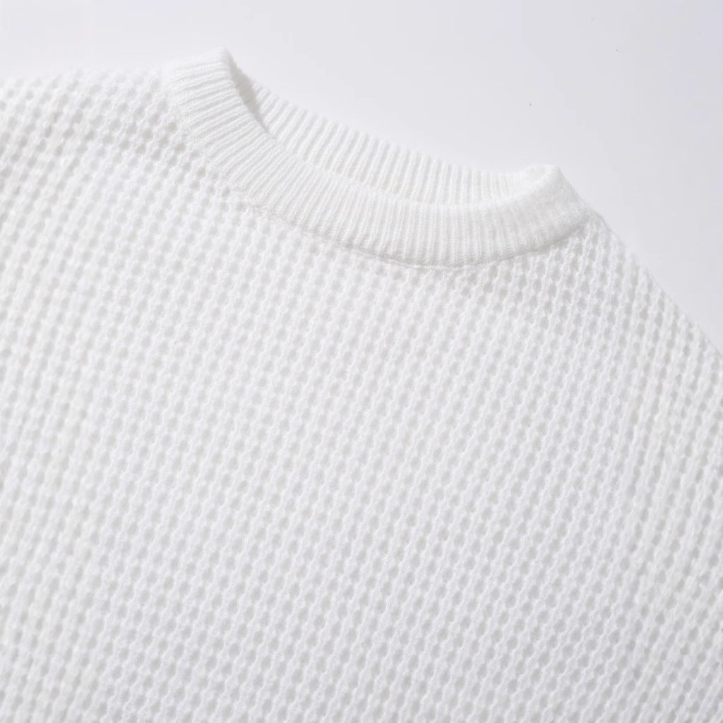 Herren-Modischer Langarm-Strickpullover