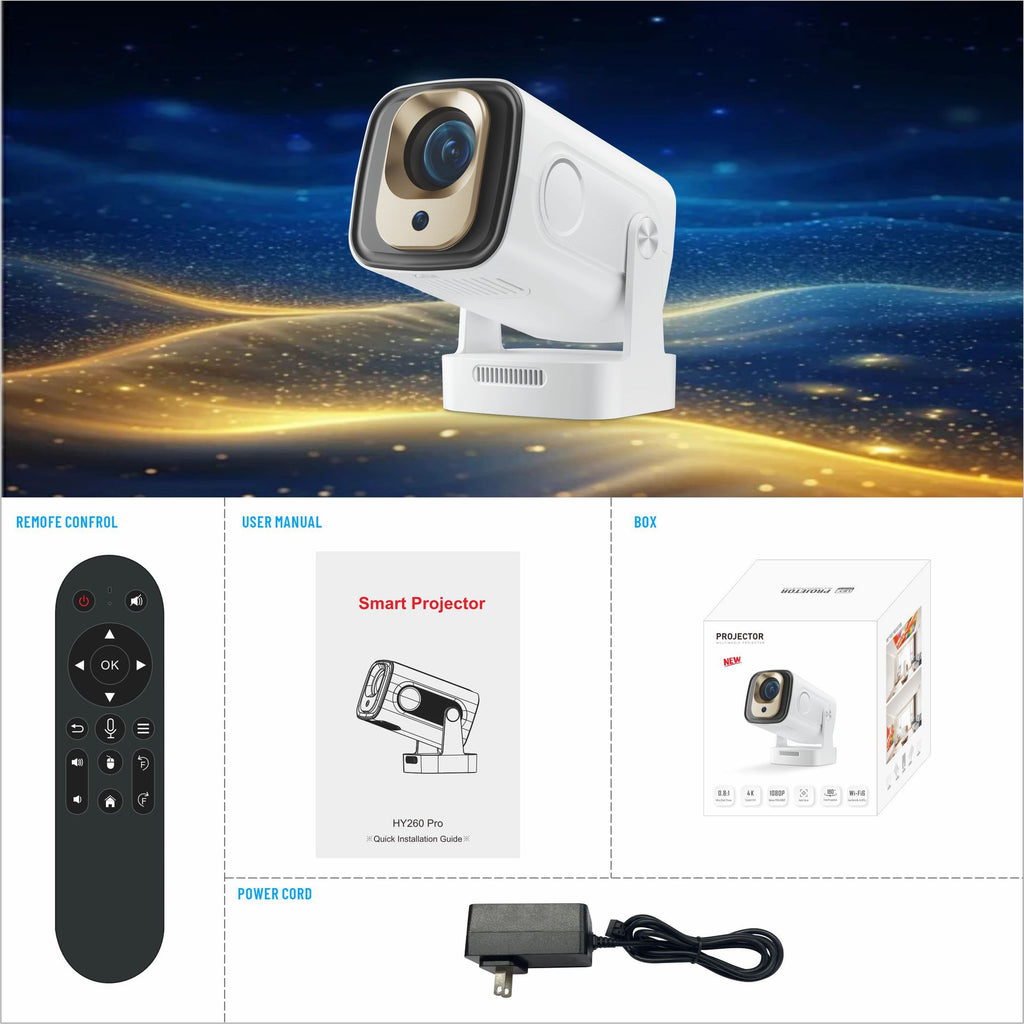 Mini-Beamer «HomeCinema» · WLAN HD-Projektor