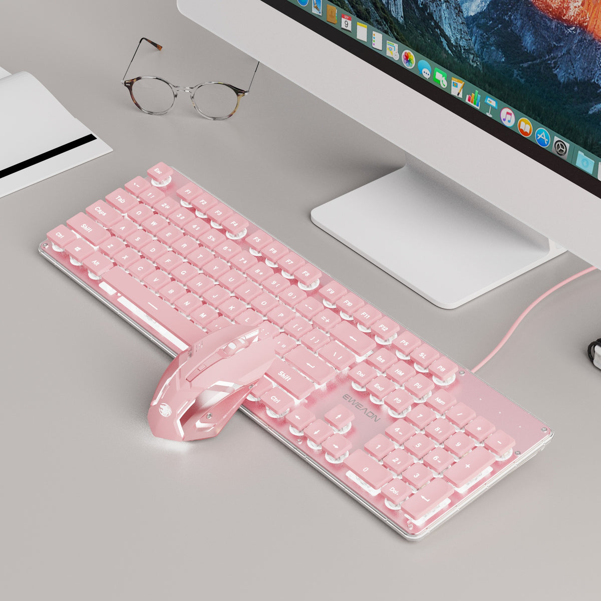 Tastatur & Maus Set mit Stummschaltung – Bild 3 | LuxeStyle