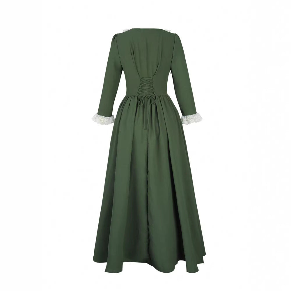 Elegantes Vintage Renaissance Maxikleid – Bild 2 | LuxeStyle