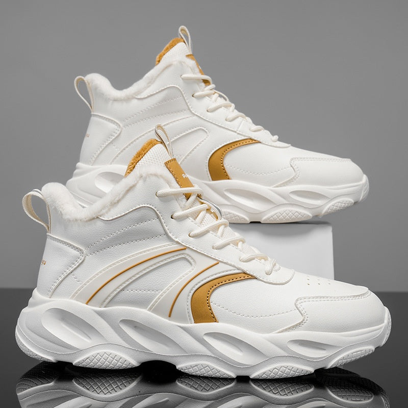 Gemütliche Freizeitschuhe mit dicker Sohle