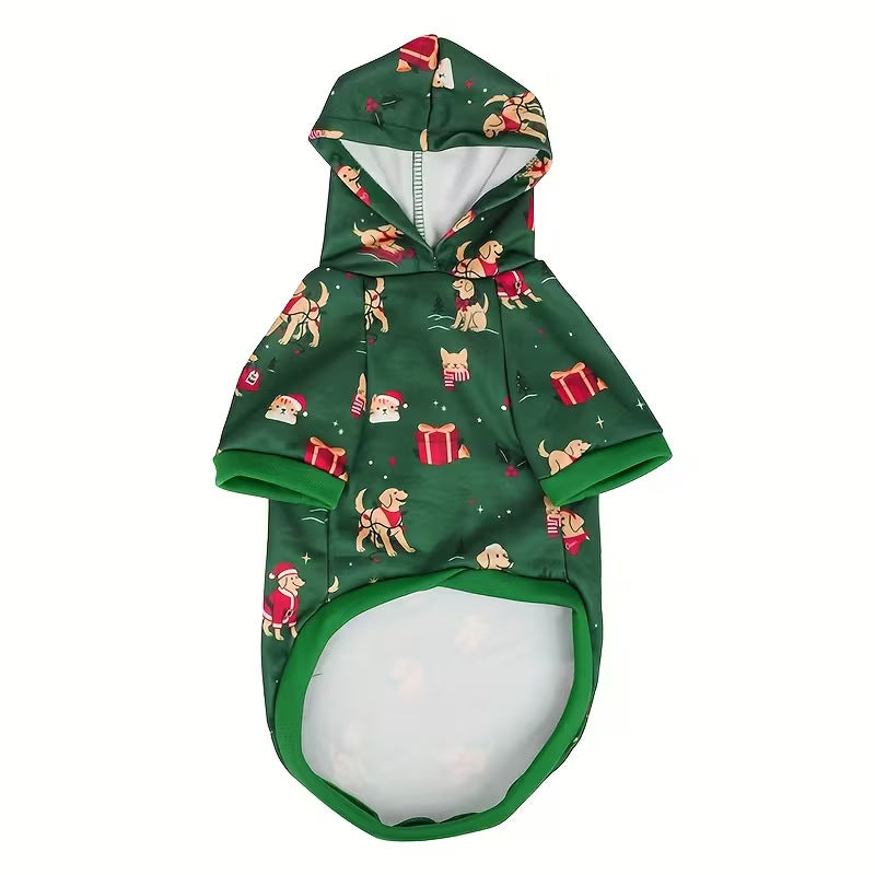 Weihnachts-Kapuzenpullover für Haustiere – Bild 4 | LuxeStyle