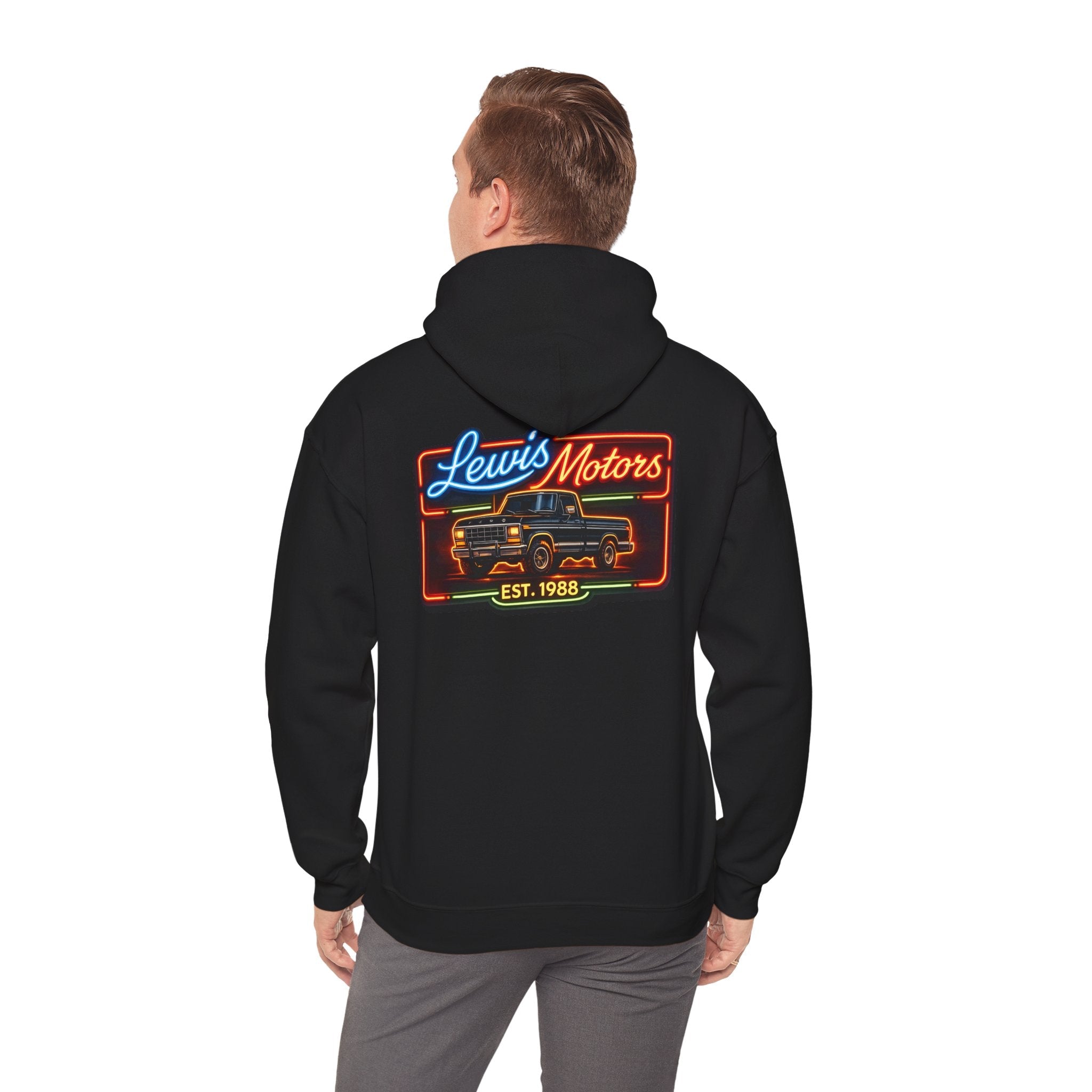 Sportlicher Oversized Hoodie mit 3D-Effekt