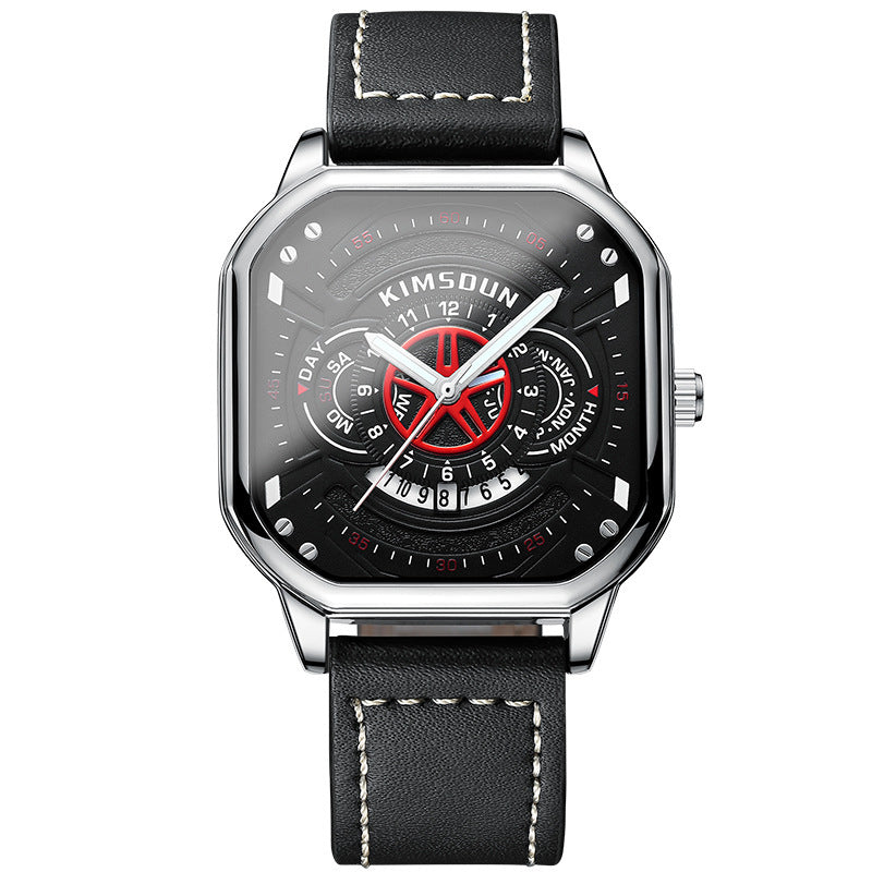 Schwarzes Armbanduhr