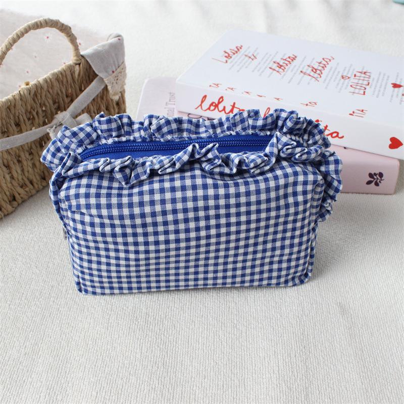 Plissiertes Karo-Etui mit grosser Kapazität – Bild 10 | LuxeStyle