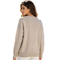 Damen Strickpullover mit Blumenmuster – Bild 1 | LuxeStyle