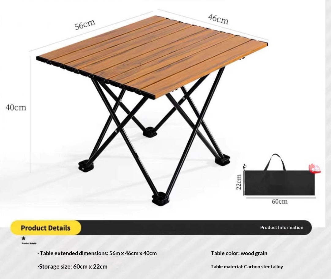 Ultraleichter Klapptisch aus Aluminiumlegierung | LuxeStyle