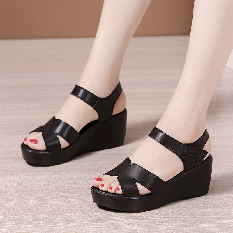 Plateau-Sandalen mit hohem Absatz – Bild 3 | LuxeStyle