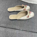 Klassische Flache Sandalen mit quadratischem Zeh – Bild 8 | LuxeStyle