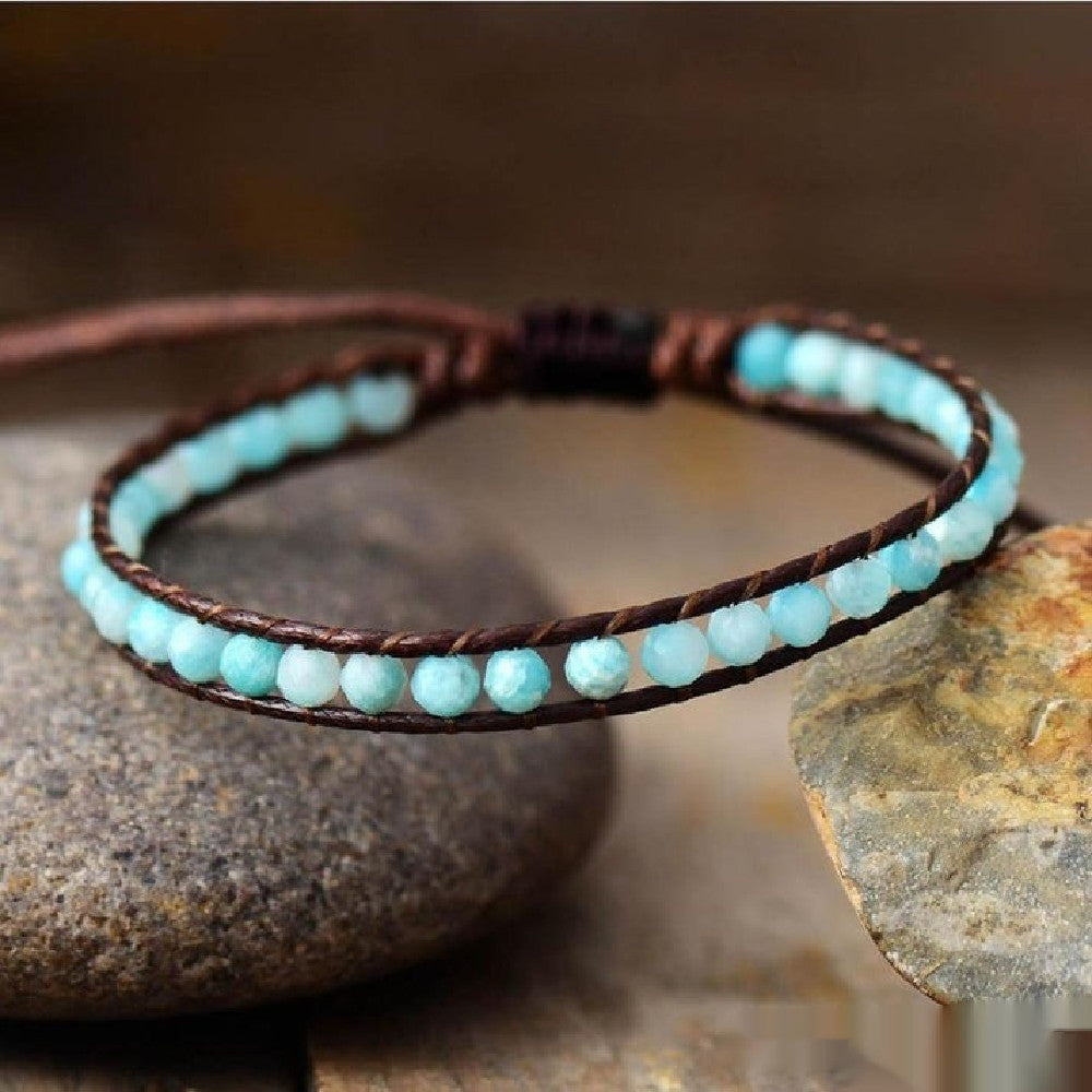 Geflochtenes Doppelstrang Kristall Armband | LuxeStyle