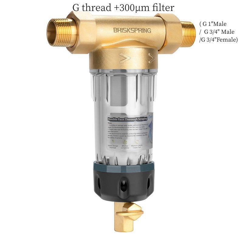 Kupfer Rückspülfilter für Haushalt