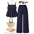 Casual-Set mit Ruché-Textur – Bild 1 | LuxeStyle