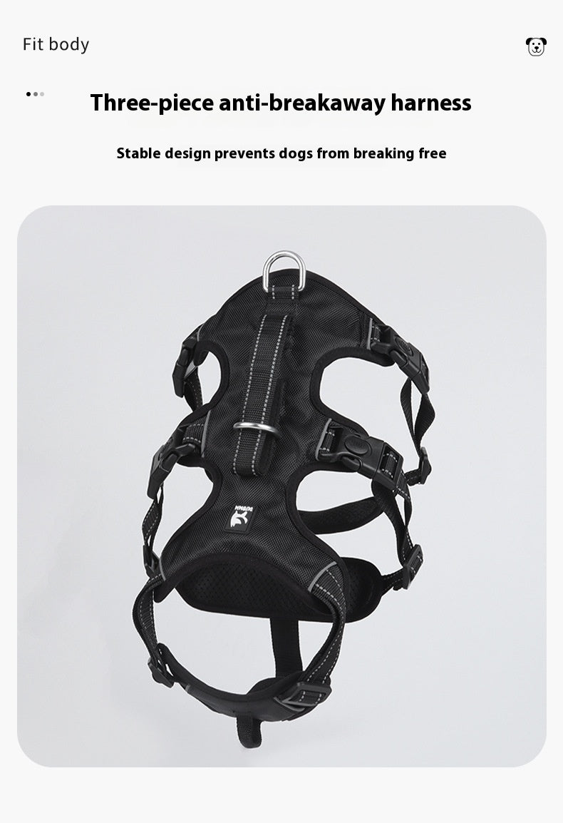 Robustes Brustgeschirr für grosse Hunde – Bild 6 | LuxeStyle