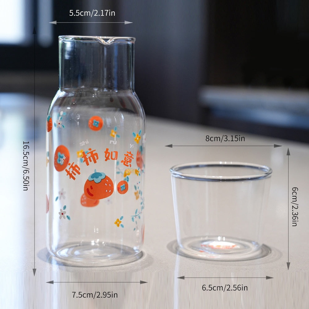 Glas‑Kaffeekanne mit Becher – hitzebeständig – Bild 5 | LuxeStyle