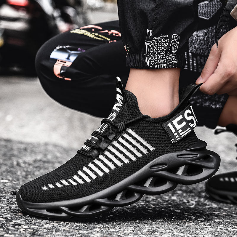 Atmungsaktiver Herren-Sneaker mit Schnürung – Bild 6 | LuxeStyle