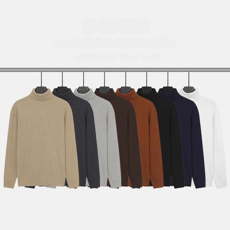 Herren Rollkragenpullover gestrickt