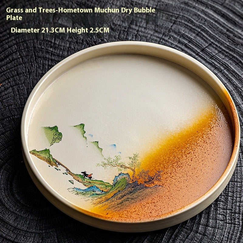 Keramik-Teeteller "Japanische Landschaft" – Bild 4 | LuxeStyle
