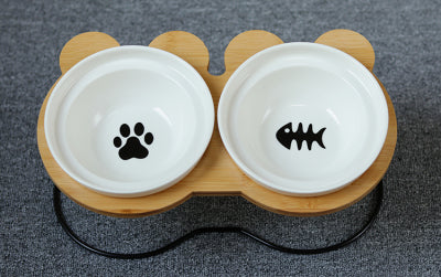 Keramik-Napfhalter für Katze – Bild 3 | LuxeStyle