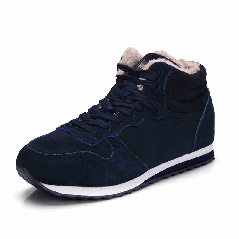 Samt-Winterschuhe zum Schnüren | LuxeStyle