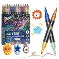 Glitzer-Marker mit Doppelspitze | LuxeStyle