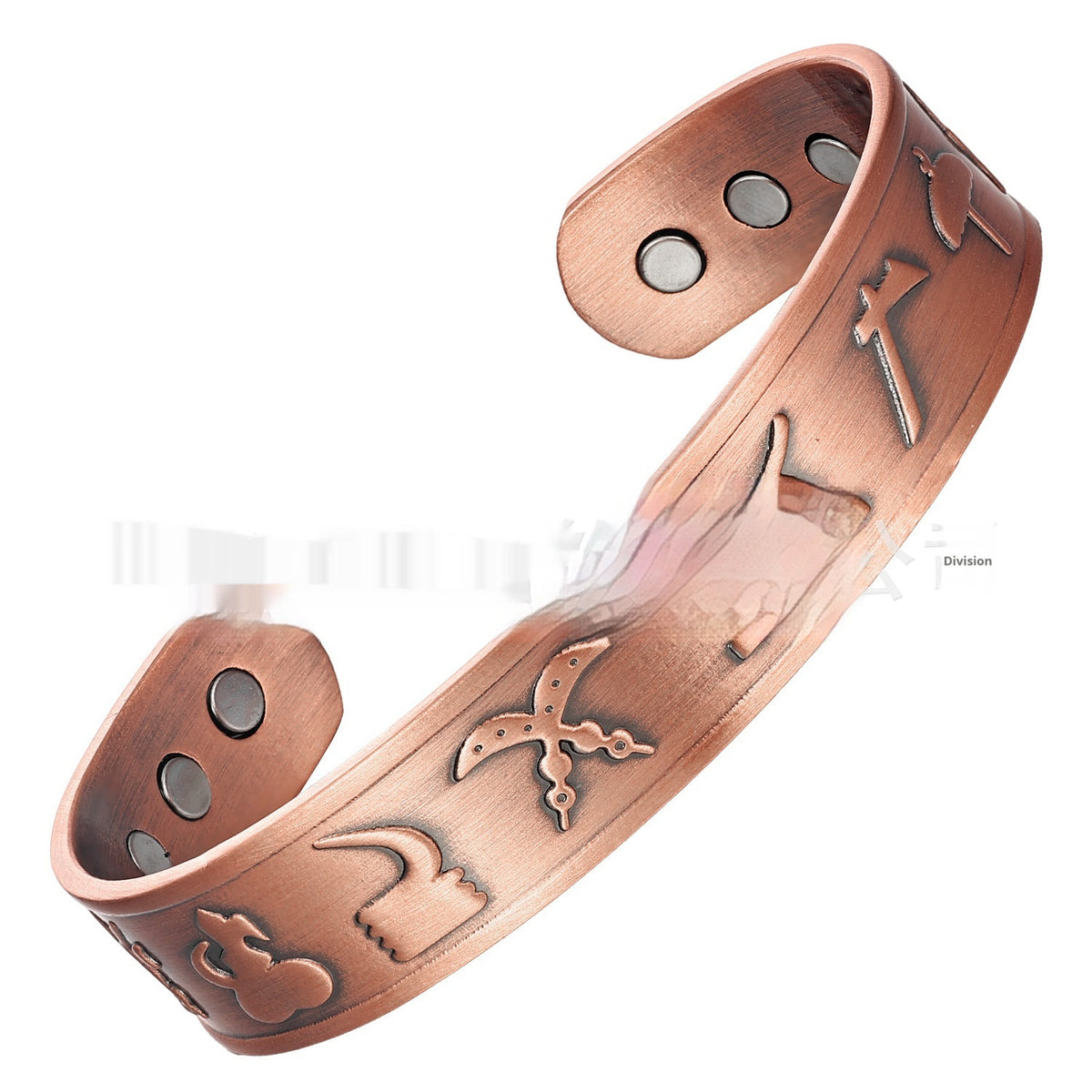Kupferarmband Magnetisch Retro – Bild 4 | LuxeStyle
