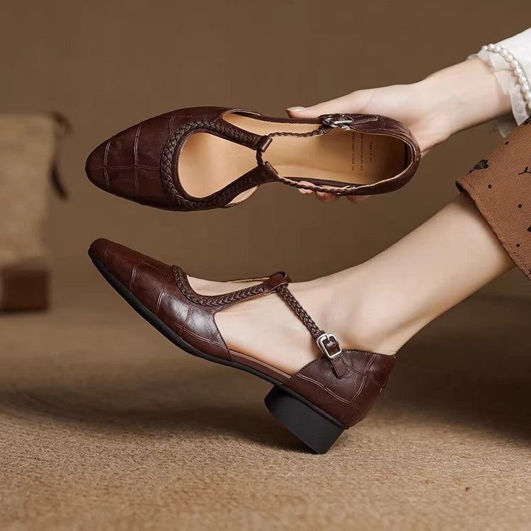 Chunky Retro-Sandalen für Damen – Bild 4 | LuxeStyle