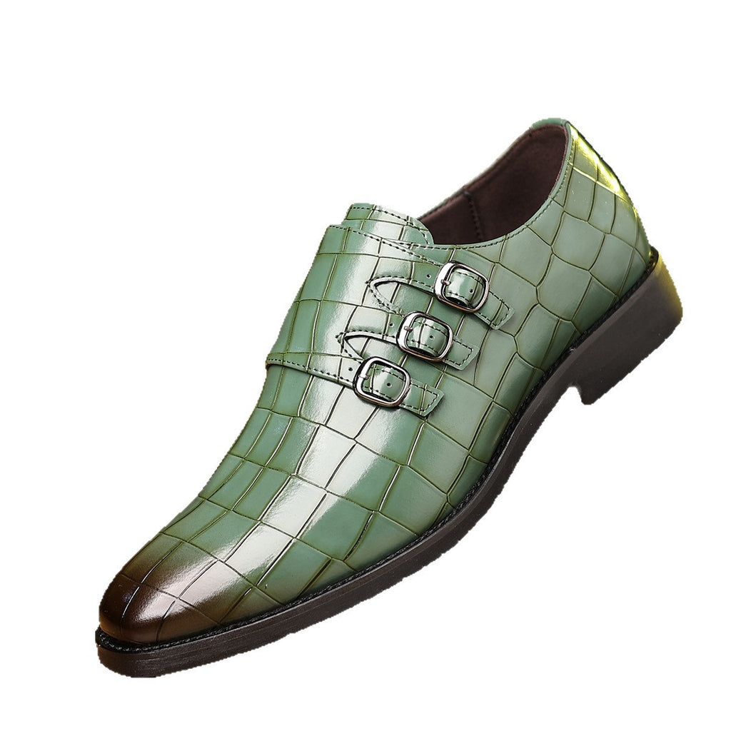 Herren Business-Schuhe mit Schnallen