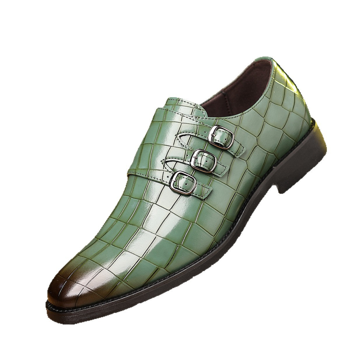 Herren Business-Schuhe mit Schnallen