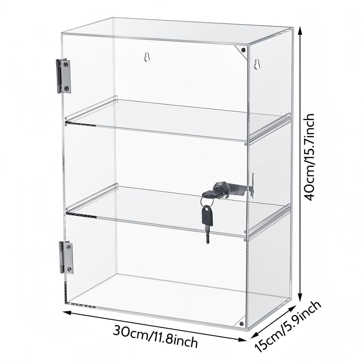 Acryl-Vitrine mit Schloss – Bild 2 | LuxeStyle