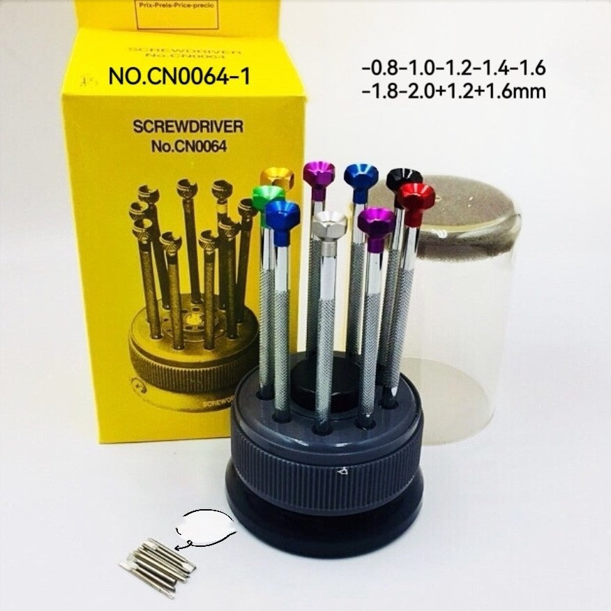 Uhren-Reparatur-Schraubendreher-Set (9-teilig) – Bild 3 | LuxeStyle