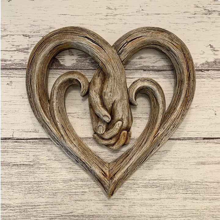 Herz-Wanddekoration aus Holz – Bild 2 | LuxeStyle