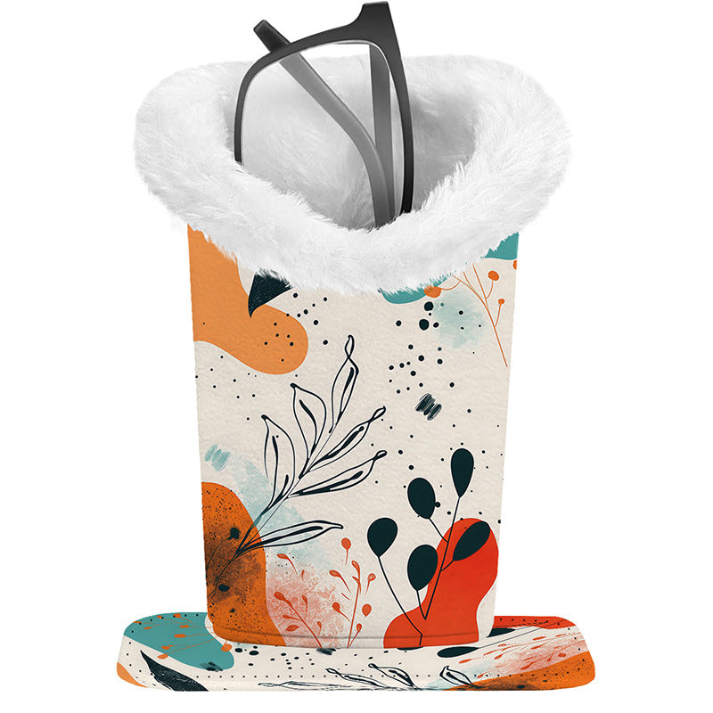 Edler Make-up Pinsel Organizer aus Leder | LuxeStyle