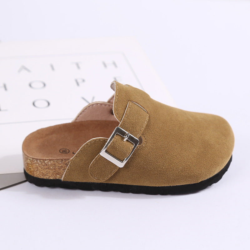 Kork-Babyschuhe für Mädchen mit Schnalle – Bild 3 | LuxeStyle