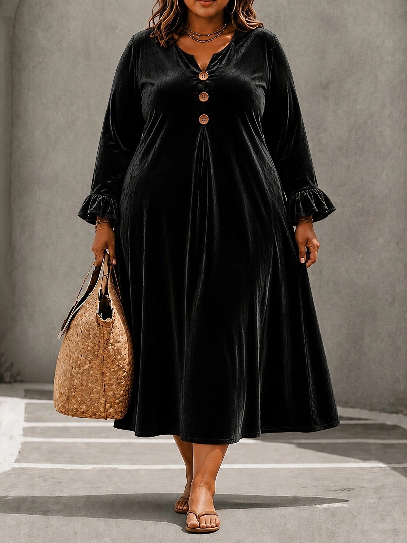 Leichtes Damenkleid