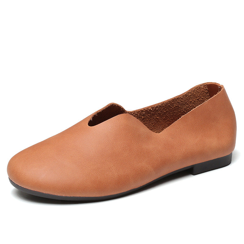 Vintage Leder Flats