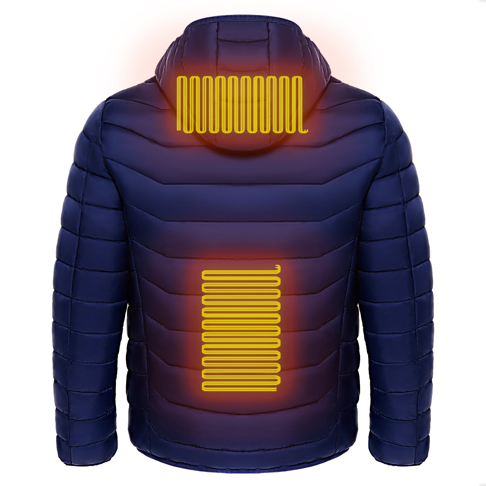 Heizjacke Herren mit 9 Heizzonen – ideal für Skifahren