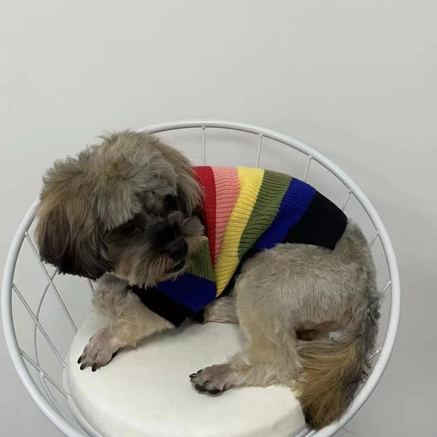 Cardigan-Strickpullover für Hund und Katze – Bild 5 | LuxeStyle