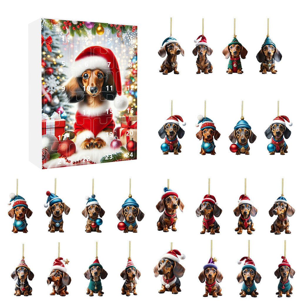Weihnachts Countdown Tieranhänger Dekoration – Bild 11 | LuxeStyle