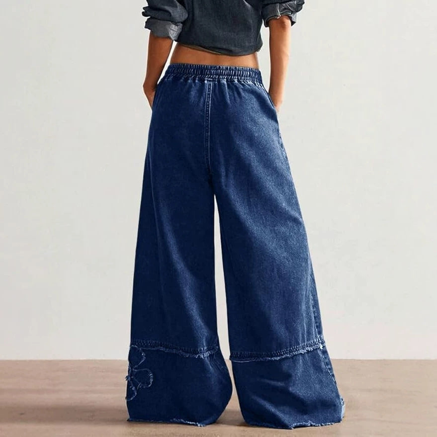 Stickereie Jeans