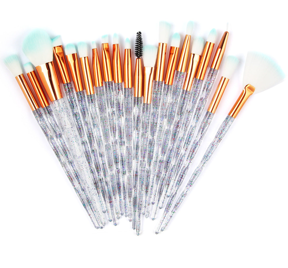 Diamond Make-up Pinselset (20 Stk.)