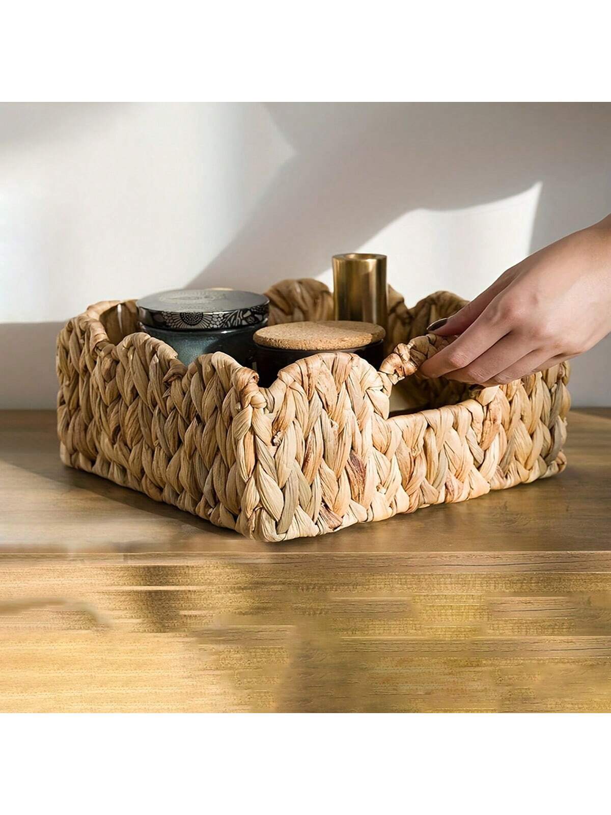 Geflochtener Korb aus Korbweide | LuxeStyle