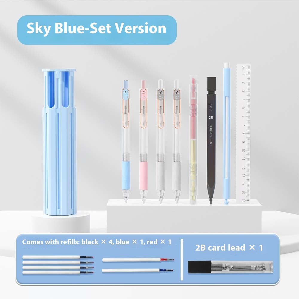 6-Stift-Beutel – schlicht weiss – Bild 3 | LuxeStyle
