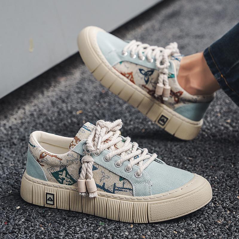 Trendige Canvas-Sneakers für Herren