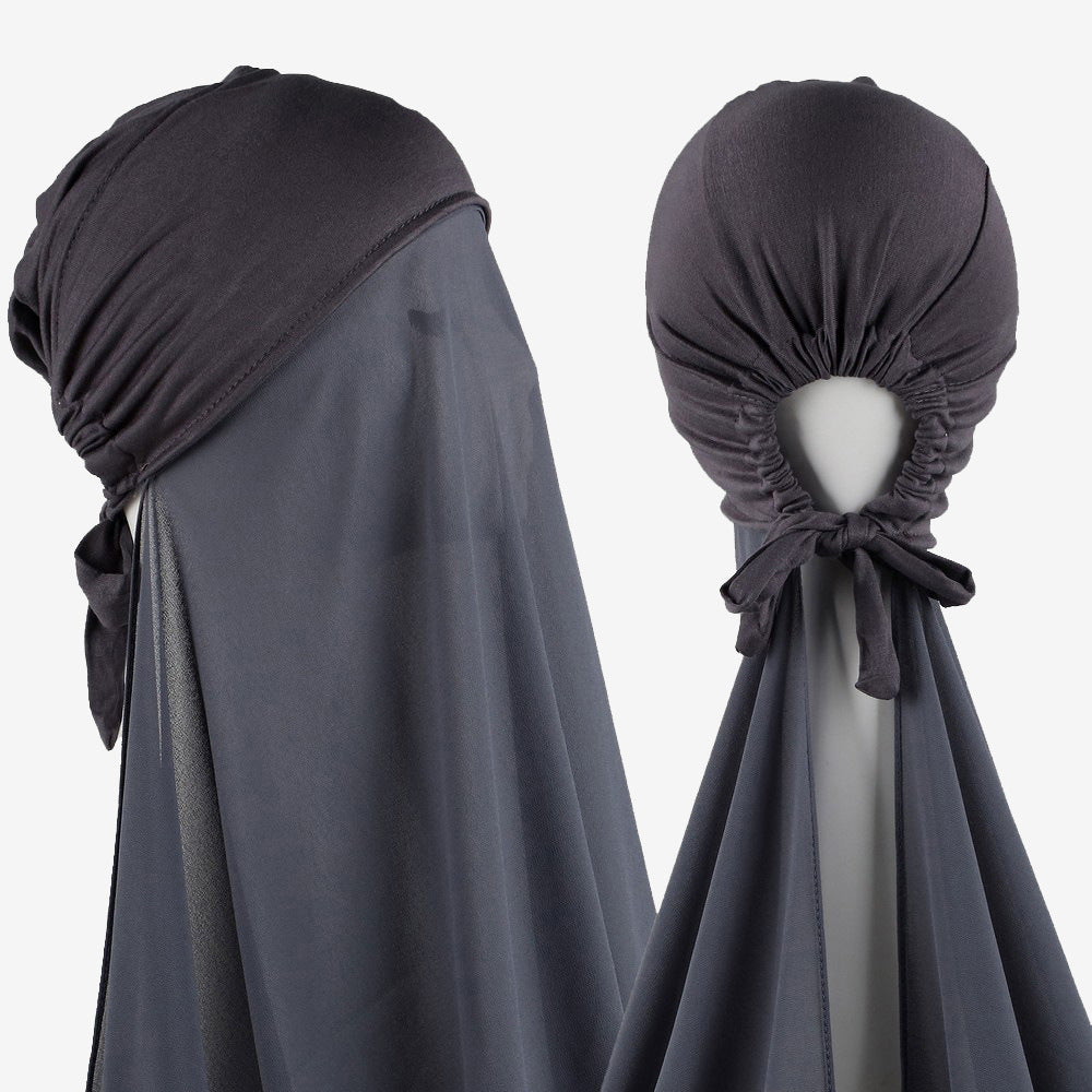 Kapuzen-Schal mit Kordelzug für Damen