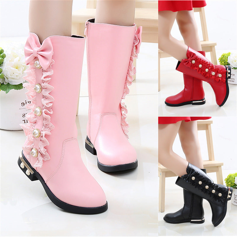 Gefütterte Mädchenstiefel für Herbst & Winter – Bild 6 | LuxeStyle