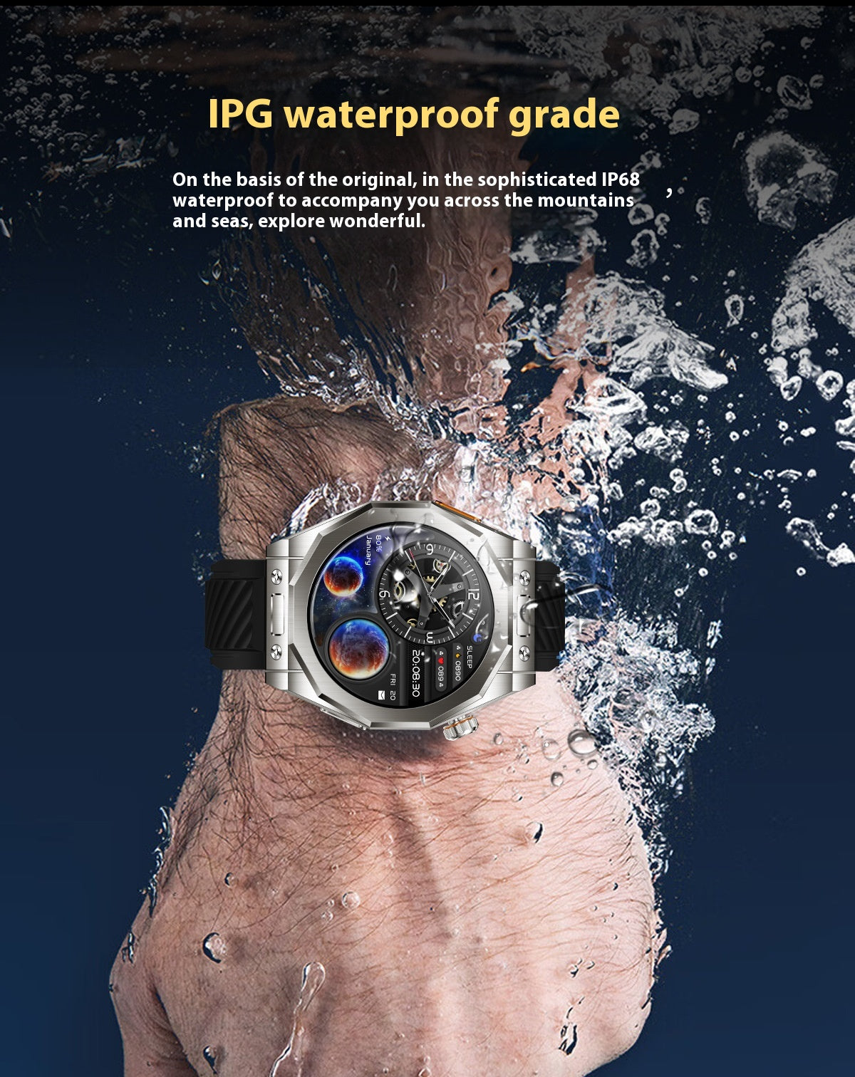 Smartwatch mit NFC und 3 Armbändern – Bild 9 | LuxeStyle