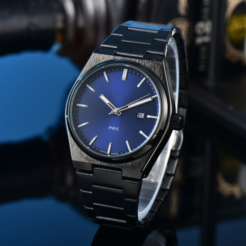 Elegante Herrenquarzuhren mit Stahlband